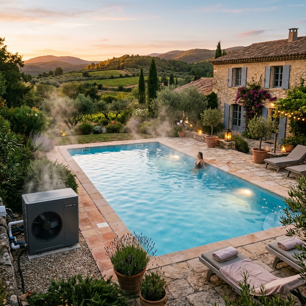 PAC Piscine dans le Var : Chauffez votre bassin 10 mois par an
